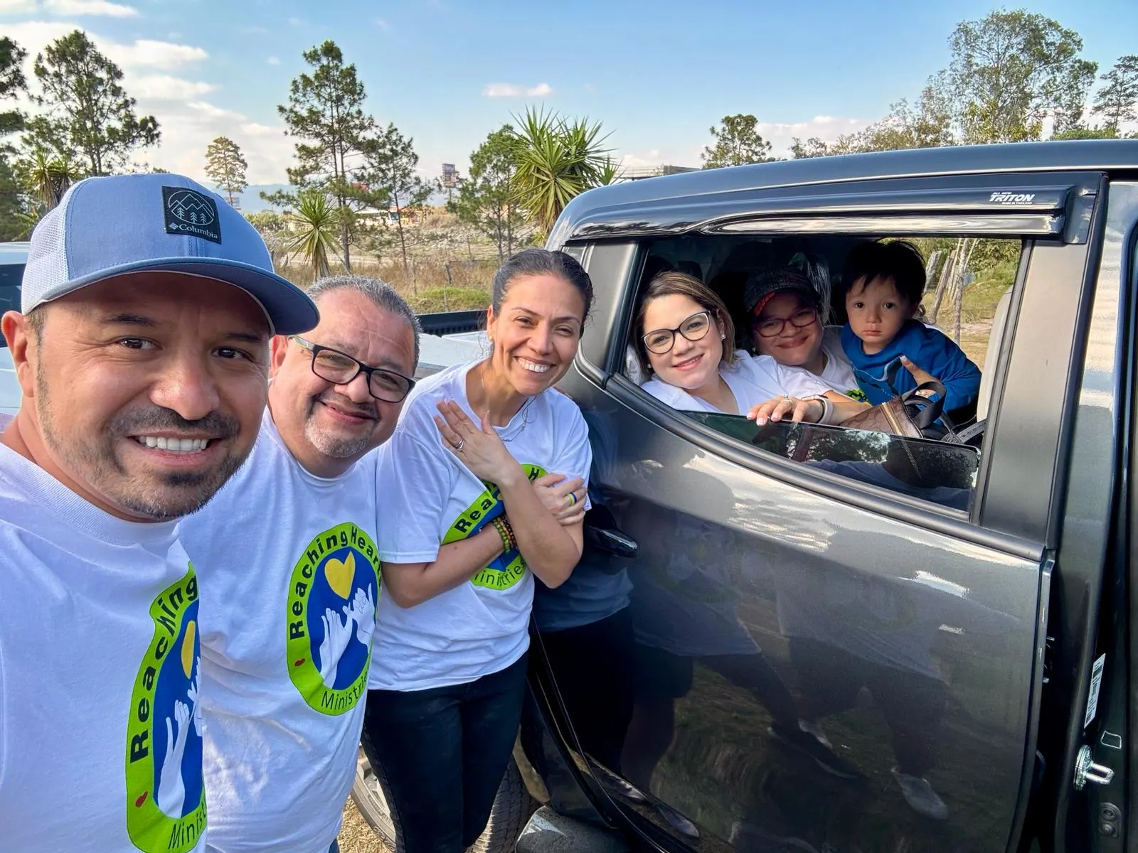 The ministry team together in Honduras